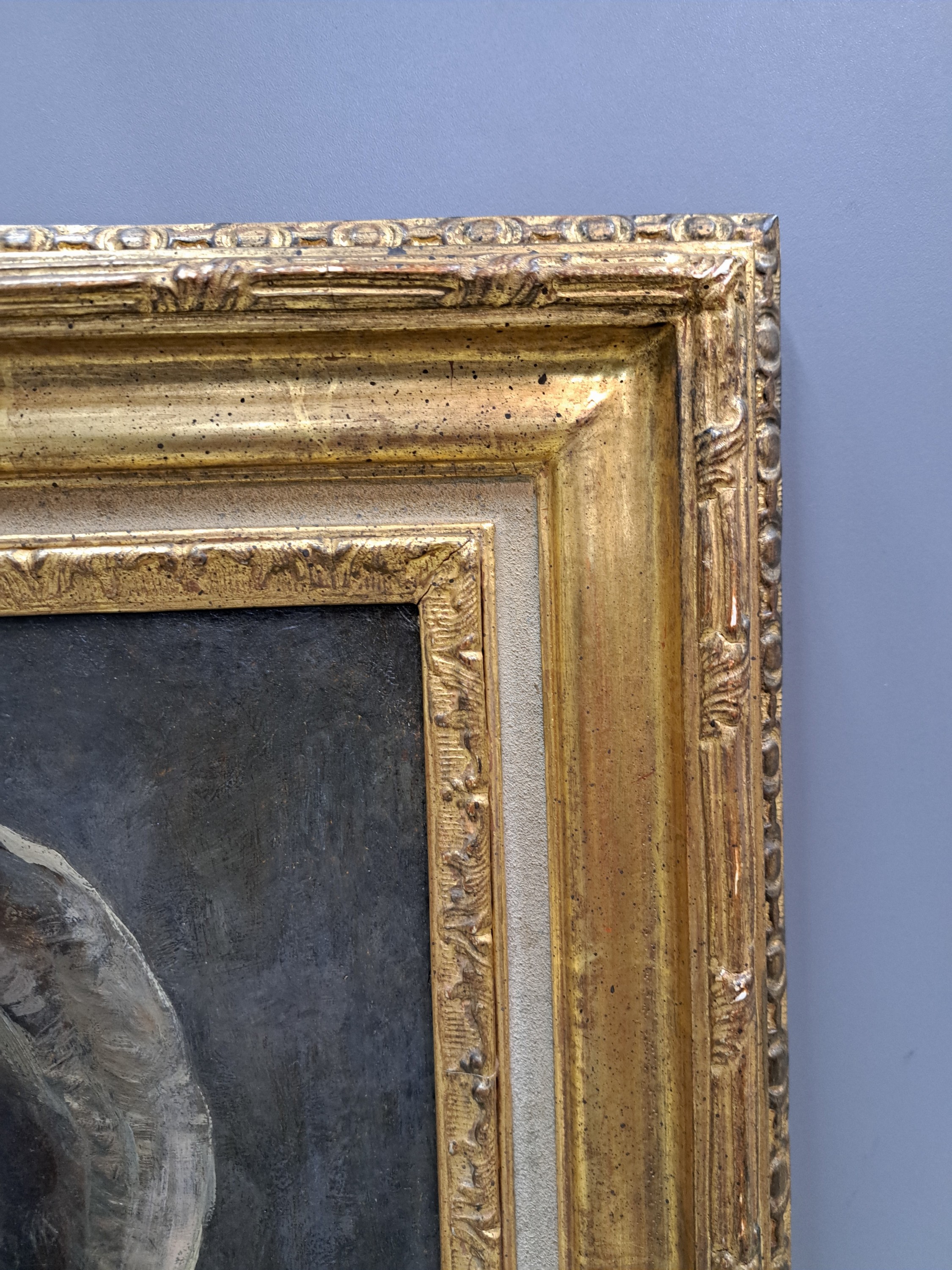 Detail p: Thomas Alexander Ferguson Graham, 1840 Kirkwall - 1906 Edinburgh, Porträt der Dolly Vardin, Öl/Lwd, doubliert, signiert und dat. 1882, ca. 50.5 x ...
