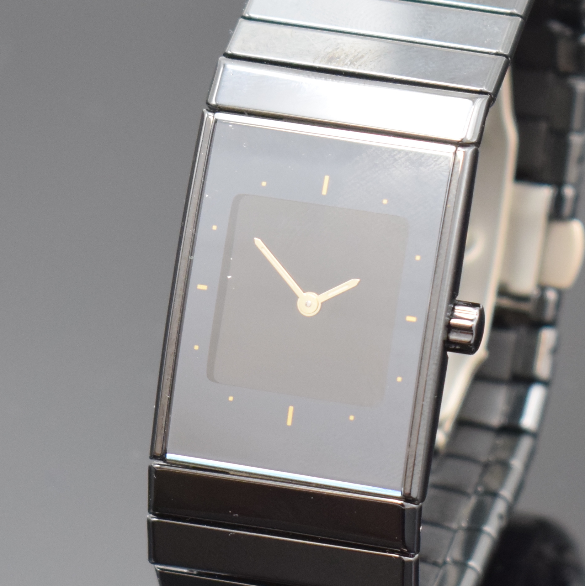 Detail a: RADO Diastar Armbanduhr mit Multifunktionsanzeige Referenz 196.0364.3, Schweiz um 2010, quarz, Keramikgeh., Boden 4- fach verschr., ...