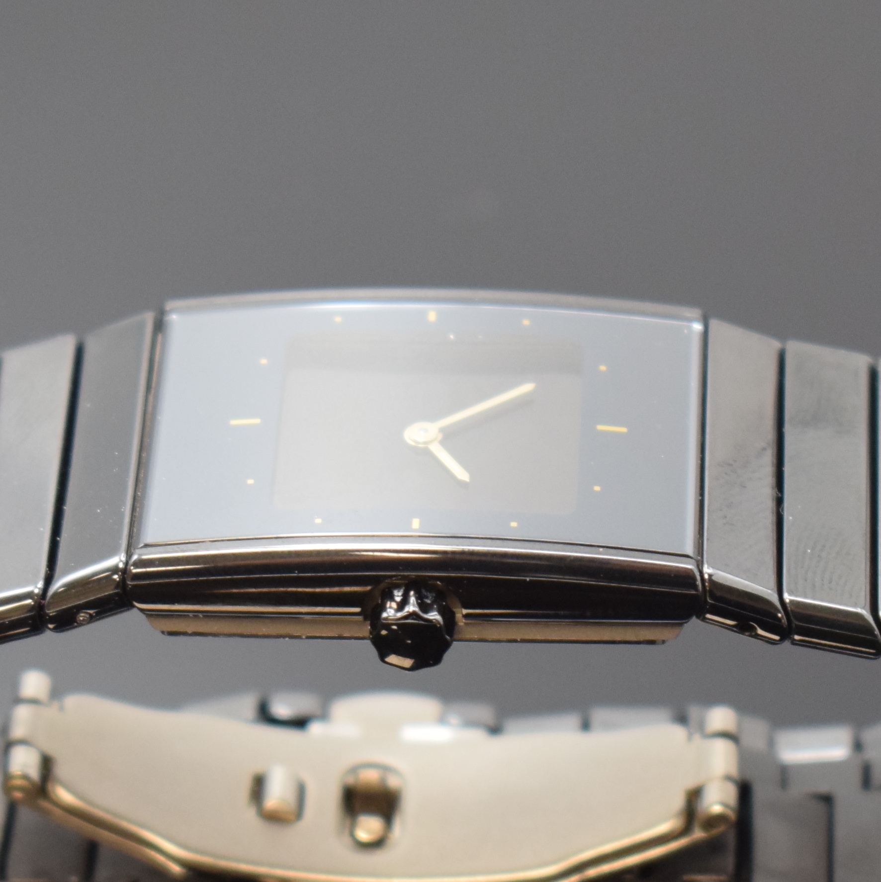 Detail c: RADO Diastar Armbanduhr mit Multifunktionsanzeige Referenz 196.0364.3, Schweiz um 2010, quarz, Keramikgeh., Boden 4- fach verschr., ...