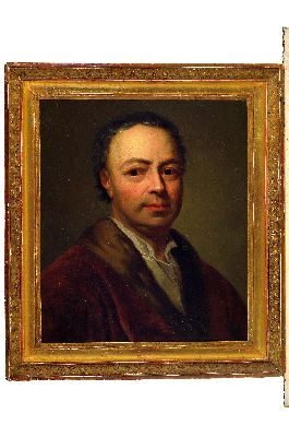26921063k - Zuschreibung: Anton Raphael Mengs, 1728 Aussig-1779 Rom, Bildnis Ismael Mengs, Vater des ...
