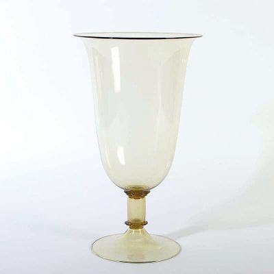 26921117a - Trichtervase, wohl Napoleone Martinuzzi für Zecchin, Murano, 1. Hälfte 20.Jh., ...
