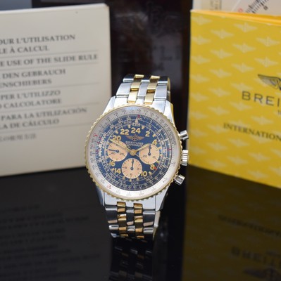 Image 26921327 - BREITLING Armbandchronograph Navitimer Cosmonaute Referenz D12022, Handaufzug, ...