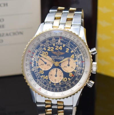 26921327a - BREITLING Armbandchronograph Navitimer Cosmonaute Referenz D12022, Handaufzug, ...