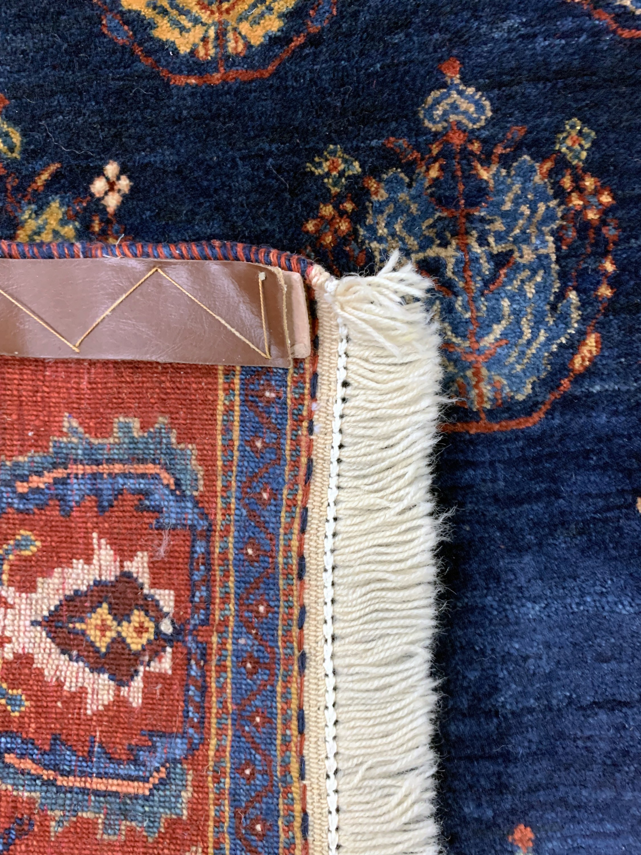 Detail f: Ghaschgai"Kaschkuli"fein, Persien, Ende 20.Jhd, Wolle auf Wolle, ca. 190 x 203 cm, Mottenfraß, EHZ: 2