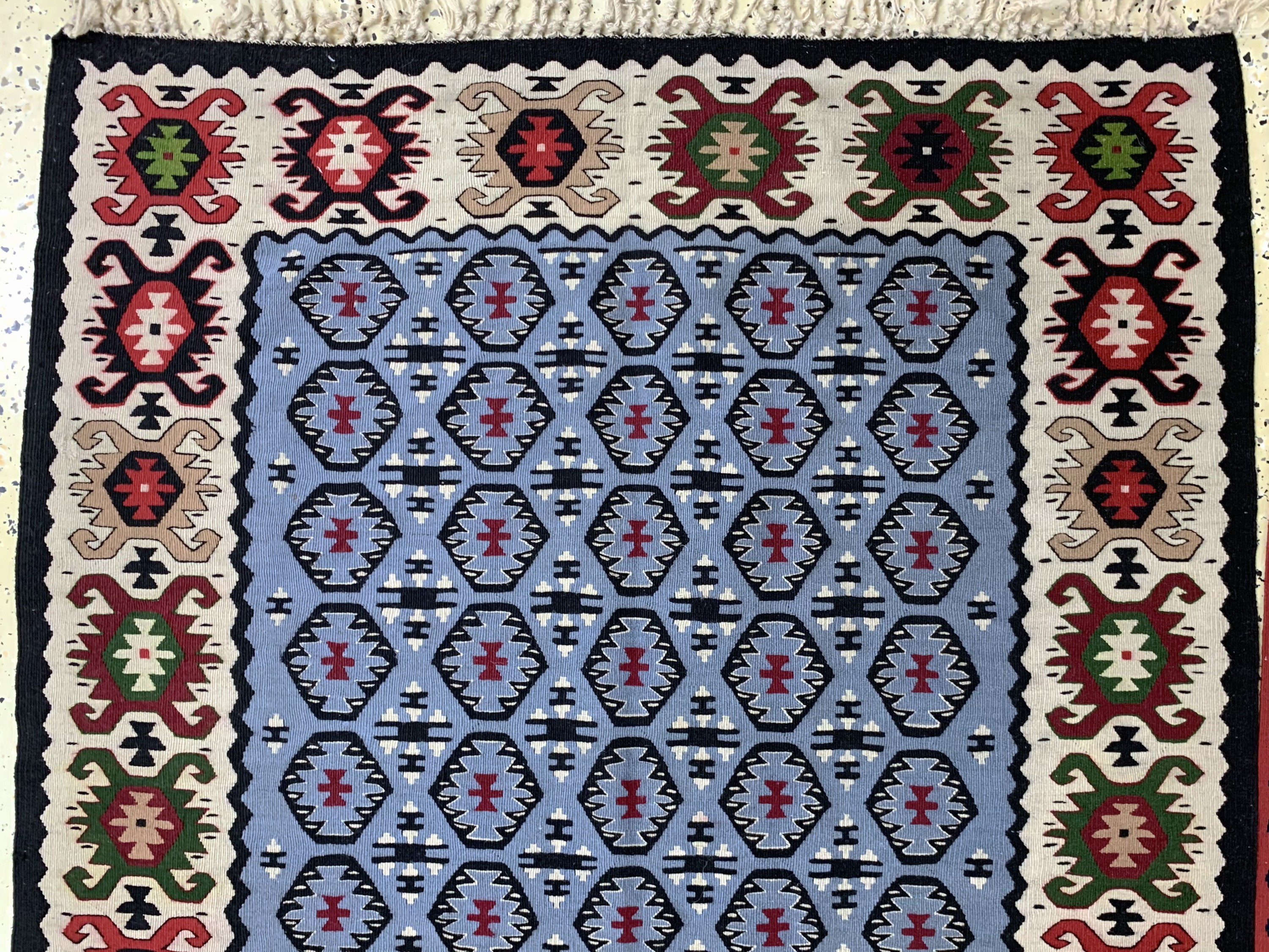 Detail d: 2 lot Kelim, Türkei, Ende 20.Jhd., Wolle auf Wolle, ca. 173 x 104 cm, EHZ: 2