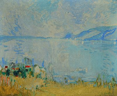 Image Ungedeuteter Post-Impressionist, wohl Roger Bertin (1915-2003), italienische ...