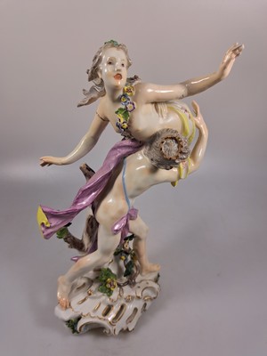 26924503a - Porzellanfigur, Meissen, um 1755, Entwurf J.J. Kaendler, Raub der Proserpina, bunt ...