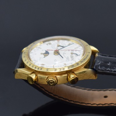 26925075c - OMEGA astronomische Herrenarmbanduhr Golden Gate Chronograph mit Vollkalenderanzeige in ...