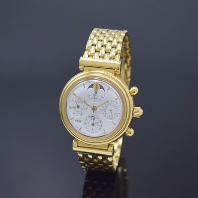 Image 26925082 - IWC feiner astronomischer Armbandchronograph Modell Da Vinci mit ewigem Kalender Referenz ...