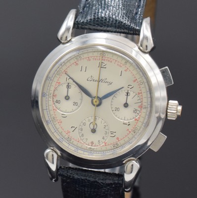 26926095a - Seltener Venus 179 Schaltradchronograph Rattrapante bezeichnet Breitling, Handaufzug, ...