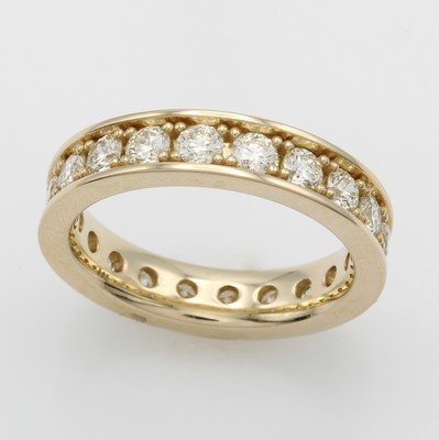 Image Memoryring mit Brillanten, GG 585/000, 20 Brill. zus. ca. 2.0 ct ...
