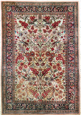Image Ghom Seide, Persien, Mitte 20.Jhd, reine Naturseide, ca. 158 x 111 cm, ...