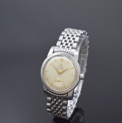 Image 26926779 - OMEGA Seamaster Herrenarmbanduhr mit Hammerautomatik Referenz 2766-2, Schweiz um 1954, ...