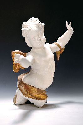 Image 26926784 - Putto, süddeutsch, um 1740, Lindenholz, feine ausdrucksstarke Schnitzerei, ...