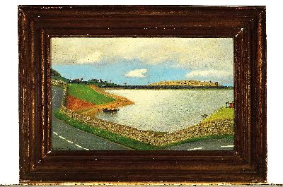 26928692k - Richard Ernest Eurich, 1903-1992, "The Reservoir" rückseitig so betitelt, ...