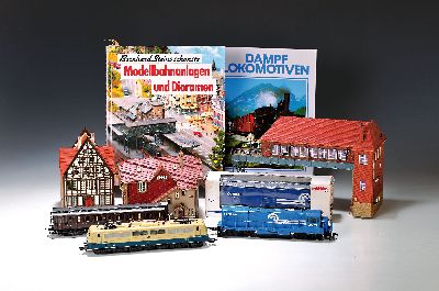 Image 26928755 - Konvolut Modelleisenbahnen und Zubehör Spur H0, Märklin, Roco, Fleischmann, ...