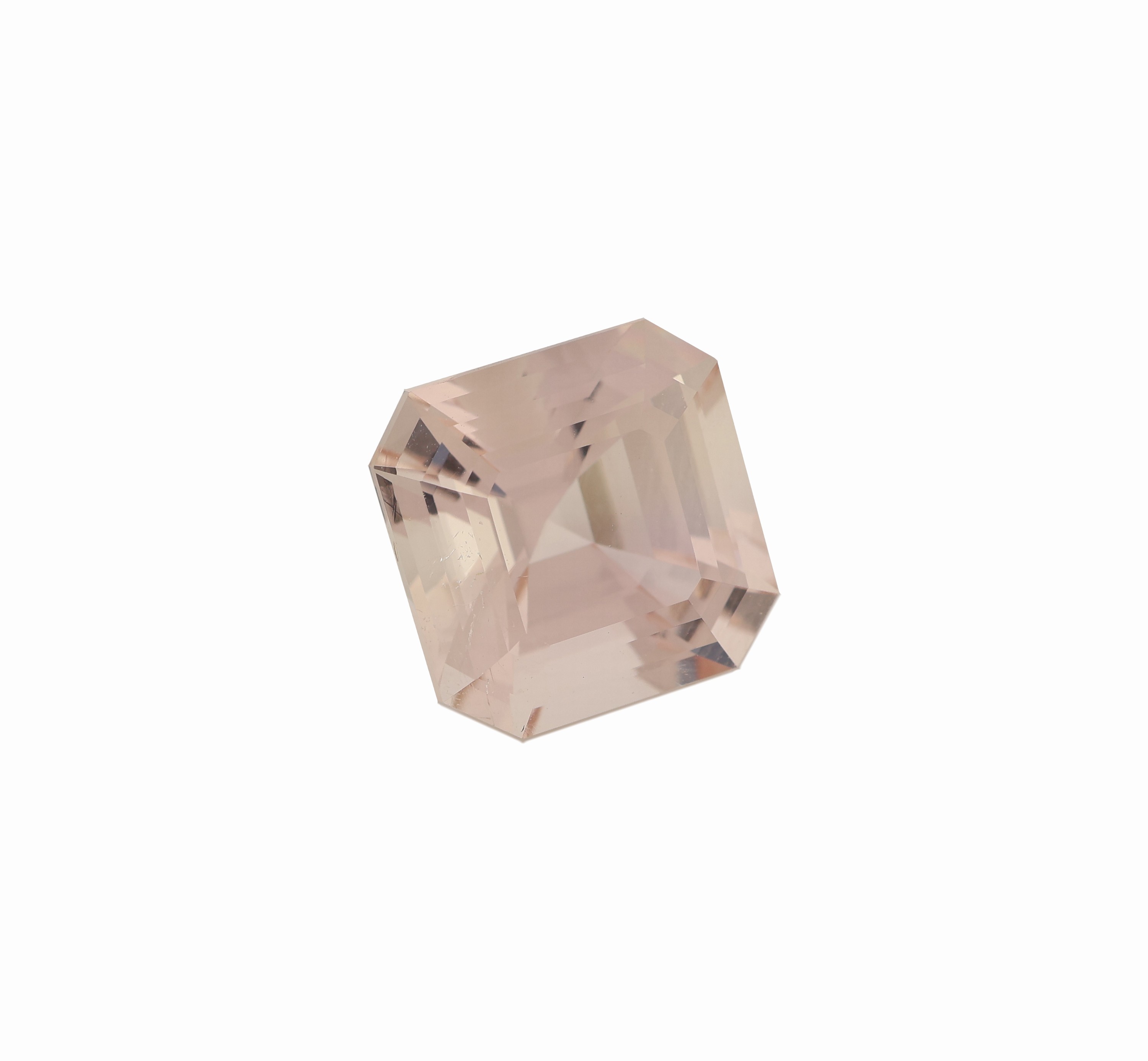 Detail a: Loser Turmalin, ca. 5.89 ct, oktogonaler Treppenschliff, ca. 10 x 10 x 7.8 mm