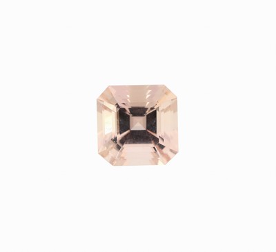 Image Loser Turmalin, ca. 5.89 ct, oktogonaler Treppenschliff, ca. 10 x 10 x 7.8 mm ...