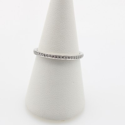 Image 26928907 - Memoryring mit Brillanten, WG 750/000, Brill. zus. ca. 0.25 ct feines Weiß/si, RW ...