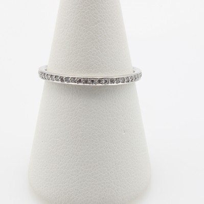 Image 26928909 - Memoryring mit Brillanten, WG 750/000, Brill. zus. ca. 0.25 ct feines Weiß/si, RW ...