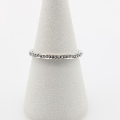Image 26928911 - Memoryring mit Brillanten, WG 750/000, Brill. zus. ca. 0.25 ct feines Weiß/si, RW ...