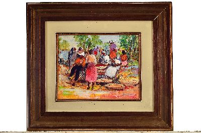 26929196k - Prof. Diego Voci, 1920 Gasperina-1985 Taunusstein, aquarellierte Zeichnung, ...