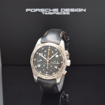 Image 26929511 - PORSCHE DESIGN Chronotimer Series 1 Tangerine Armbandchronograph Referenz 6010.1.10.007, ...
