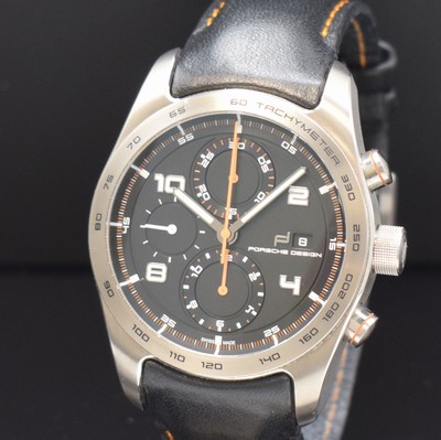 26929511a - PORSCHE DESIGN Chronotimer Series 1 Tangerine Armbandchronograph Referenz 6010.1.10.007, ...