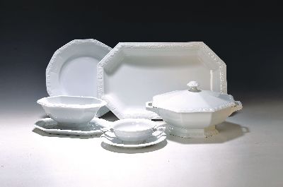Image 26929557 - Speiseservice, Maria Weiß, Rosenthal Classic Rose, für 12 Personen, 12 Teller ...
