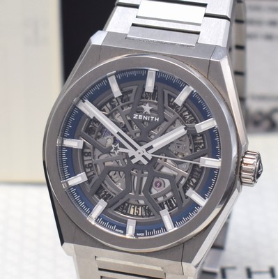 26929590a - ZENITH Herrenarmbanduhr Defy Classic Referenz 95.9000.670/78.M9000, Automatik, beids. ...