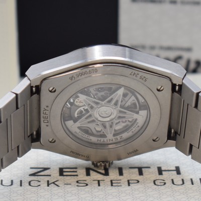 26929590e - ZENITH Herrenarmbanduhr Defy Classic Referenz 95.9000.670/78.M9000, Automatik, beids. ...