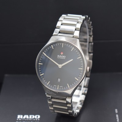 Image RADO Armbanduhr True Thinline Referenz R27088202, Automatik, beids. vergl. Keramikgeh. ...