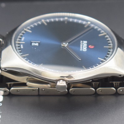 26929842c - RADO Armbanduhr True Thinline Referenz R27088202, Automatik, beids. vergl. Keramikgeh. ...