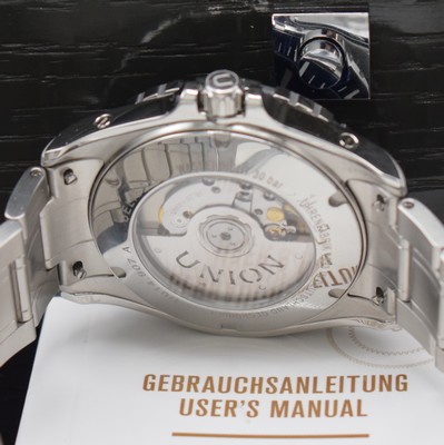 26929880d - UNION GLASHÜTTE Herrenarmbanduhr Belisar Referenz D014.907 A, Automatik, beids. ...