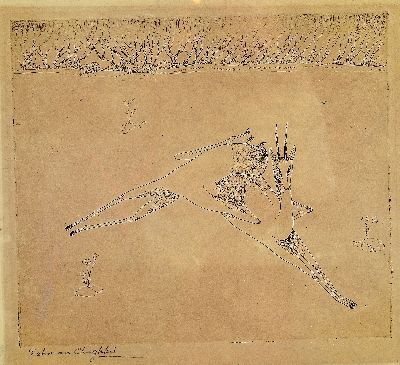 Image Abdur Rahman Chughtai, 1897-1975 Lahore, Pakistan, Radierung auf dünnem Papier, ...