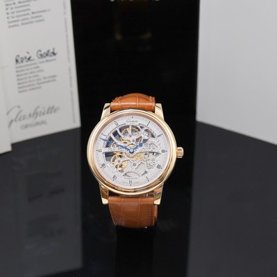 Image 26930100 - GLASHÜTTE ORIGINAL Senator skelettierte Edition nahezu neuwertige, feine und seltene ...
