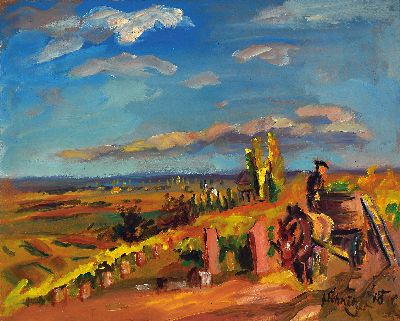 Image 26930410 - Fritz Schnitzer, 1914-1976 Ludwigshafen, Pfälzer Weinlese, rechts unten signiert ...