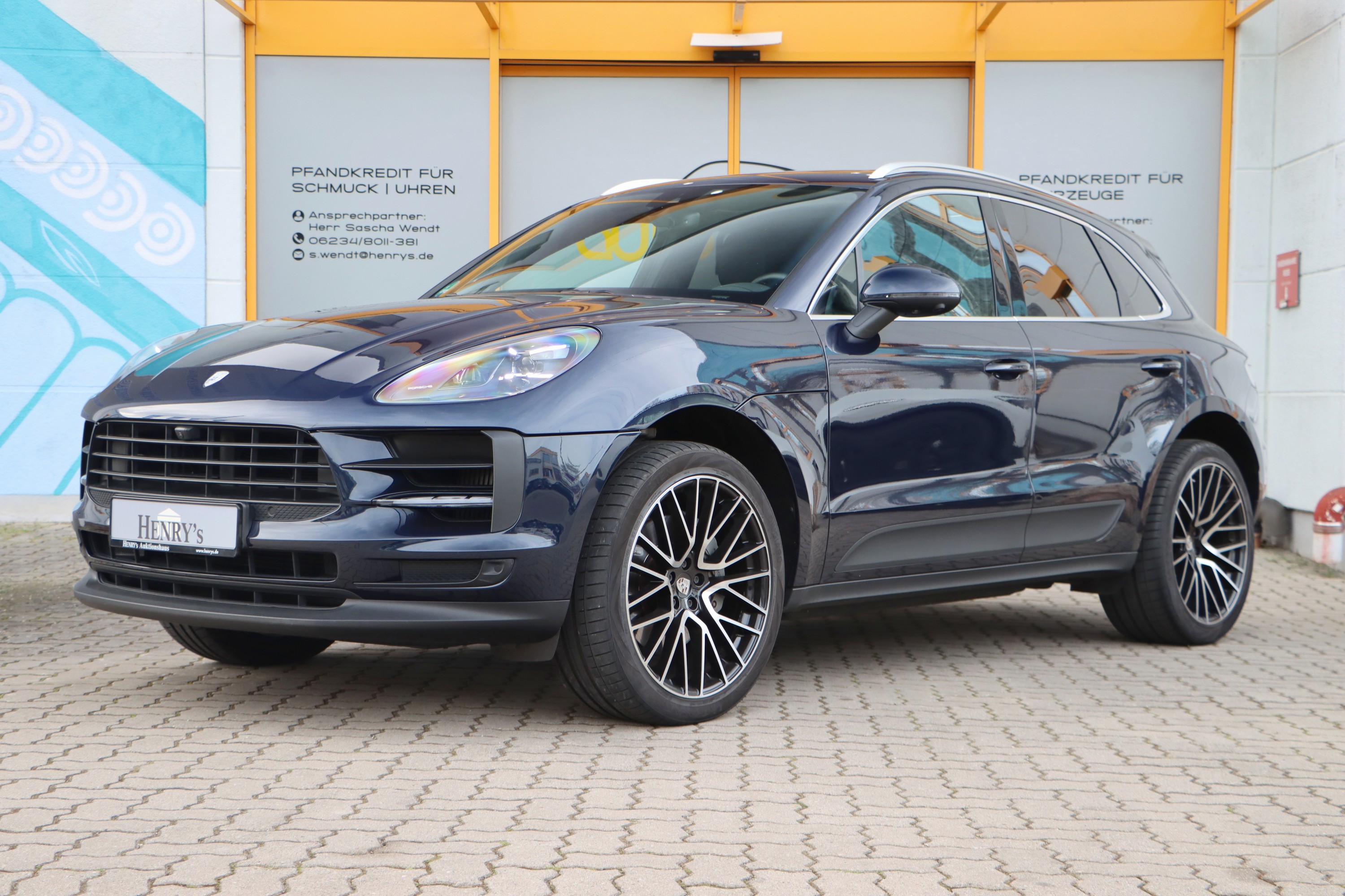 Detail a: Porsche Macan S, Fahrgestellnummer: WP1AB2A5XMLB31766, EZ 01/2021, 1. Hand, Laufleistung ca. 40.300 km, HU 02/2026, 260 kW/354 PS, 6-Zylinder, ...