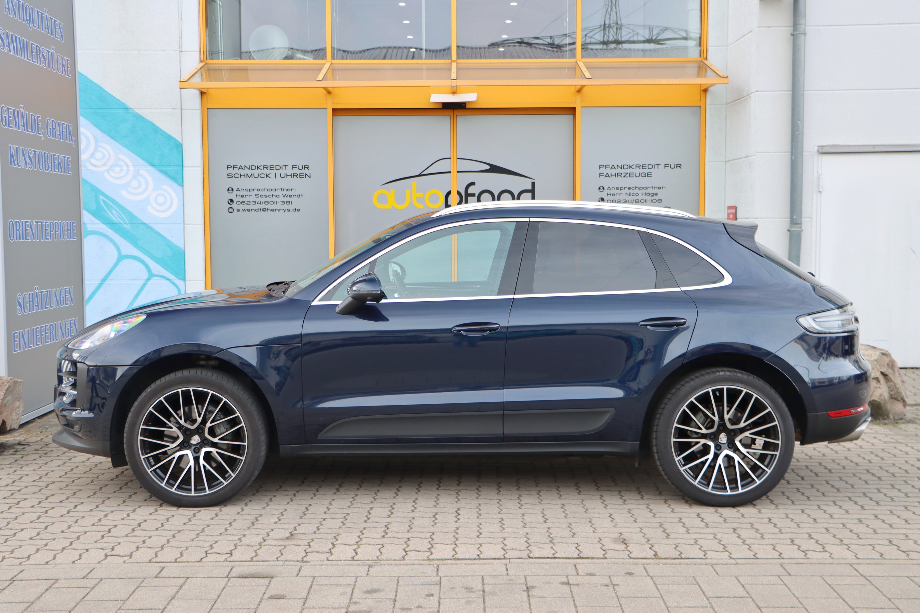 Detail b: Porsche Macan S, Fahrgestellnummer: WP1AB2A5XMLB31766, EZ 01/2021, 1. Hand, Laufleistung ca. 40.300 km, HU 02/2026, 260 kW/354 PS, 6-Zylinder, ...