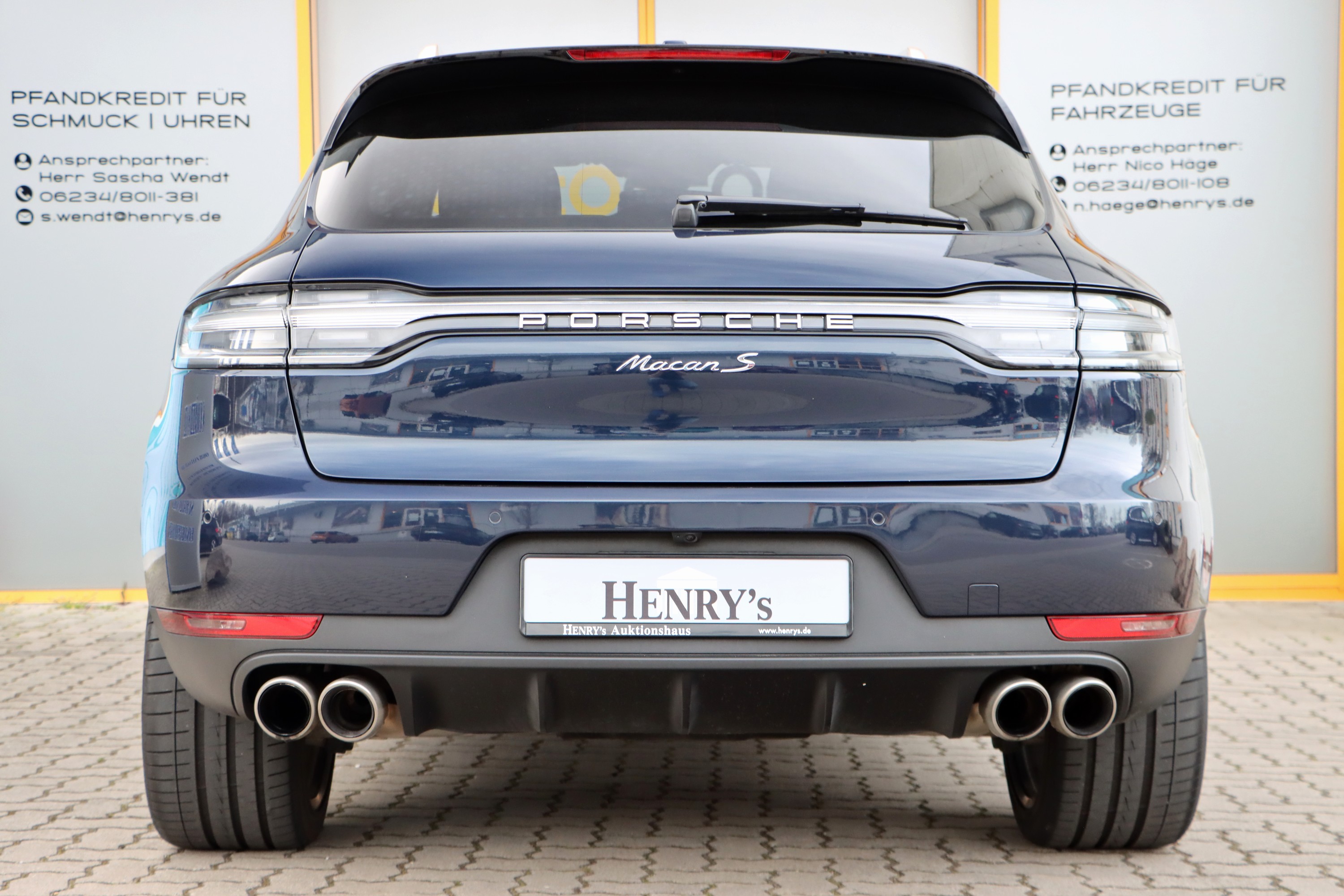 Detail c: Porsche Macan S, Fahrgestellnummer: WP1AB2A5XMLB31766, EZ 01/2021, 1. Hand, Laufleistung ca. 40.300 km, HU 02/2026, 260 kW/354 PS, 6-Zylinder, ...