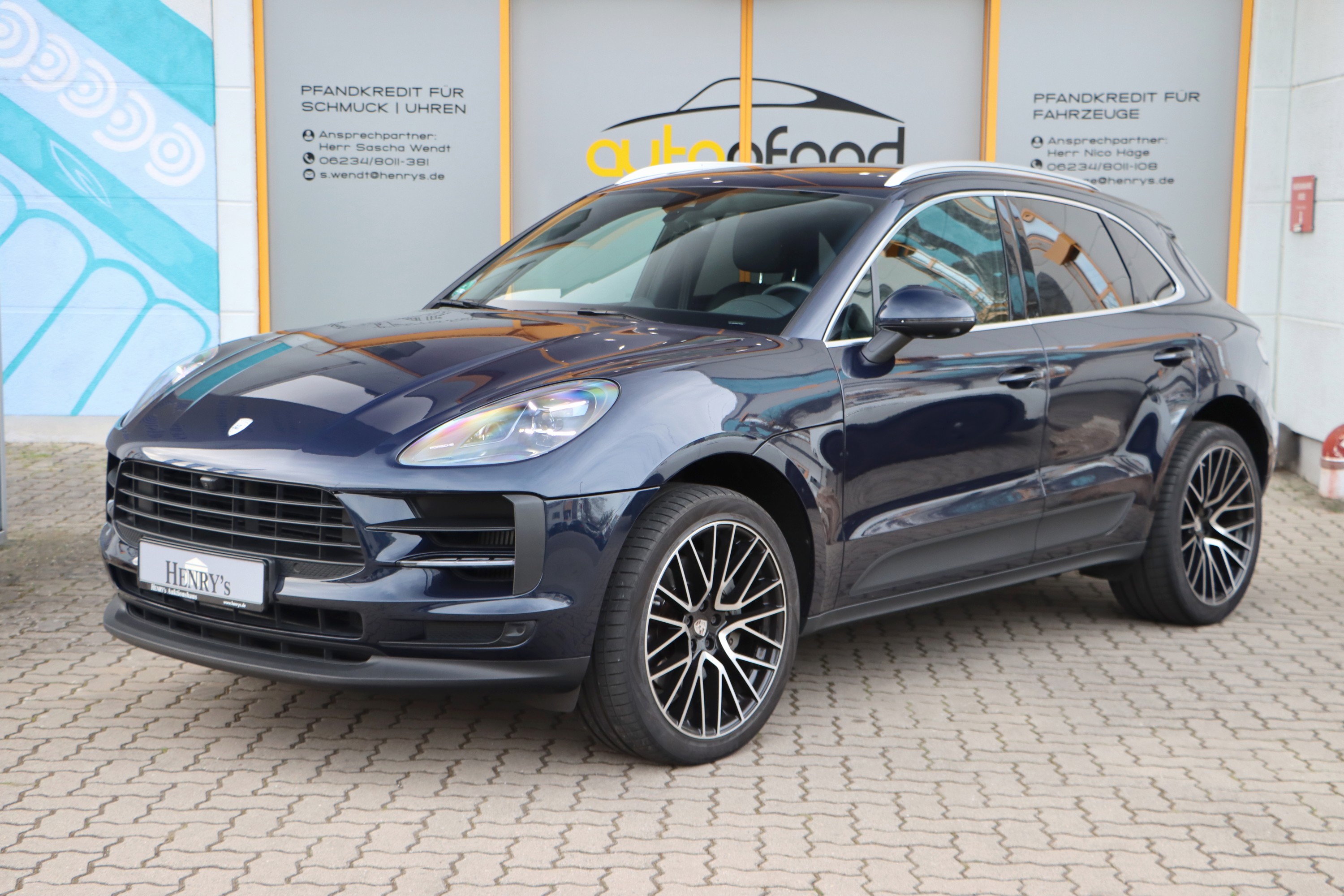 Detail s: Porsche Macan S, Fahrgestellnummer: WP1AB2A5XMLB31766, EZ 01/2021, 1. Hand, Laufleistung ca. 40.300 km, HU 02/2026, 260 kW/354 PS, 6-Zylinder, ...