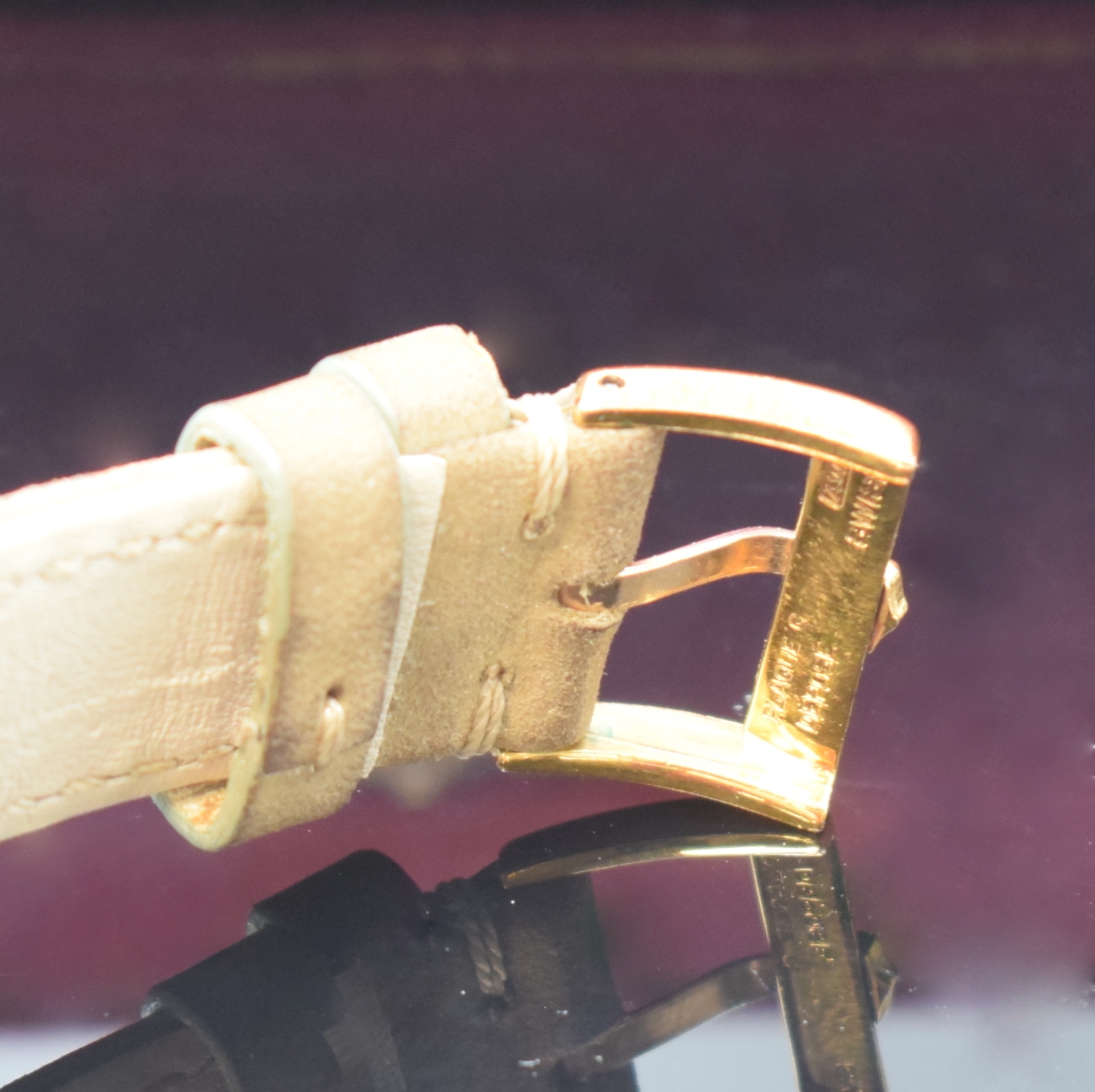 Detail c: UNIVERSAL GENEVE feine und sehr seltene Herrenarmbanduhr Polerouter De Luxe in RG 750/000 Referenz 10357 4, Automatik, Schweiz um 1957, aufw. ...