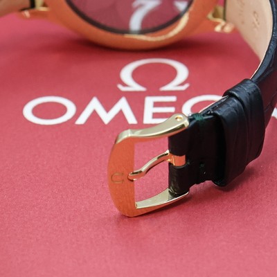 26930952b - OMEGA De Ville Tresor nahezu neuwertige Herrenarmbanduhr in GG 750/000 Referenz ...