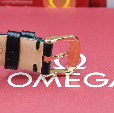 26930952c - OMEGA De Ville Tresor nahezu neuwertige Herrenarmbanduhr in GG 750/000 Referenz ...