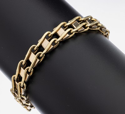 Image 26931007 - 14 kt Gold Armband, GG 585/000, qualitätvolle Verarbeitung, L. ca. 21.5 cm, ...