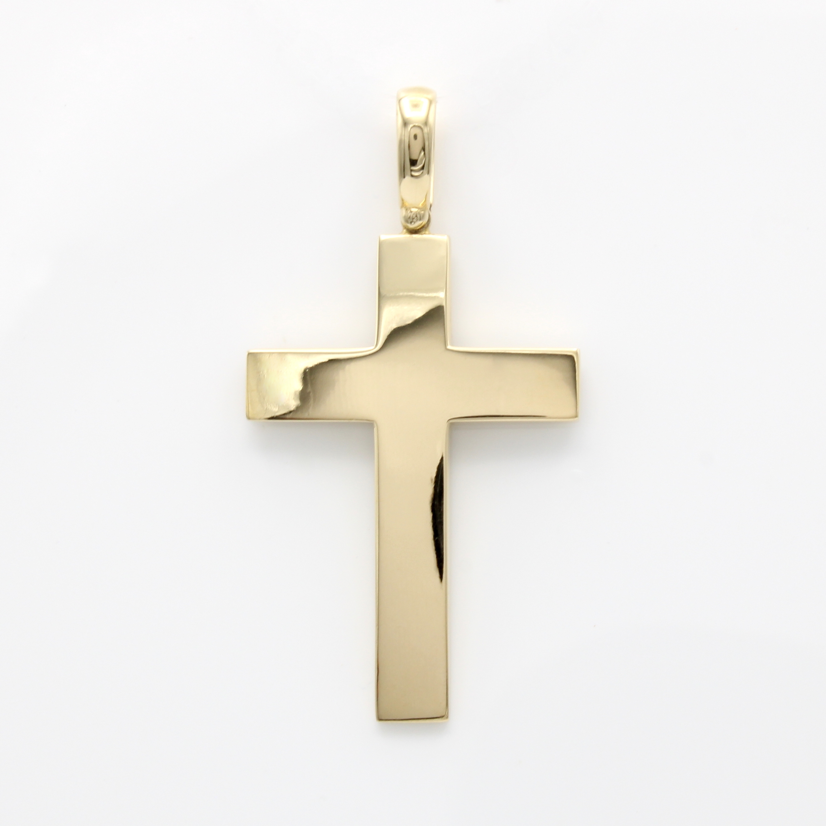 Image 26931382 - Kreuzanhänger, GG 585/000, glatte Form