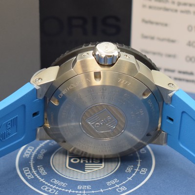 26932546d - ORIS nahezu neuwertige Herrenarmbanduhr Aquis Pro 4000M Referenz 01 400 7777 7155, ...