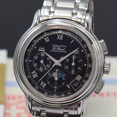 26932649a - ZENITH El Primero Chronomaster Chronometer Armbandchronograph Referenz 02.0240.410/21, ...