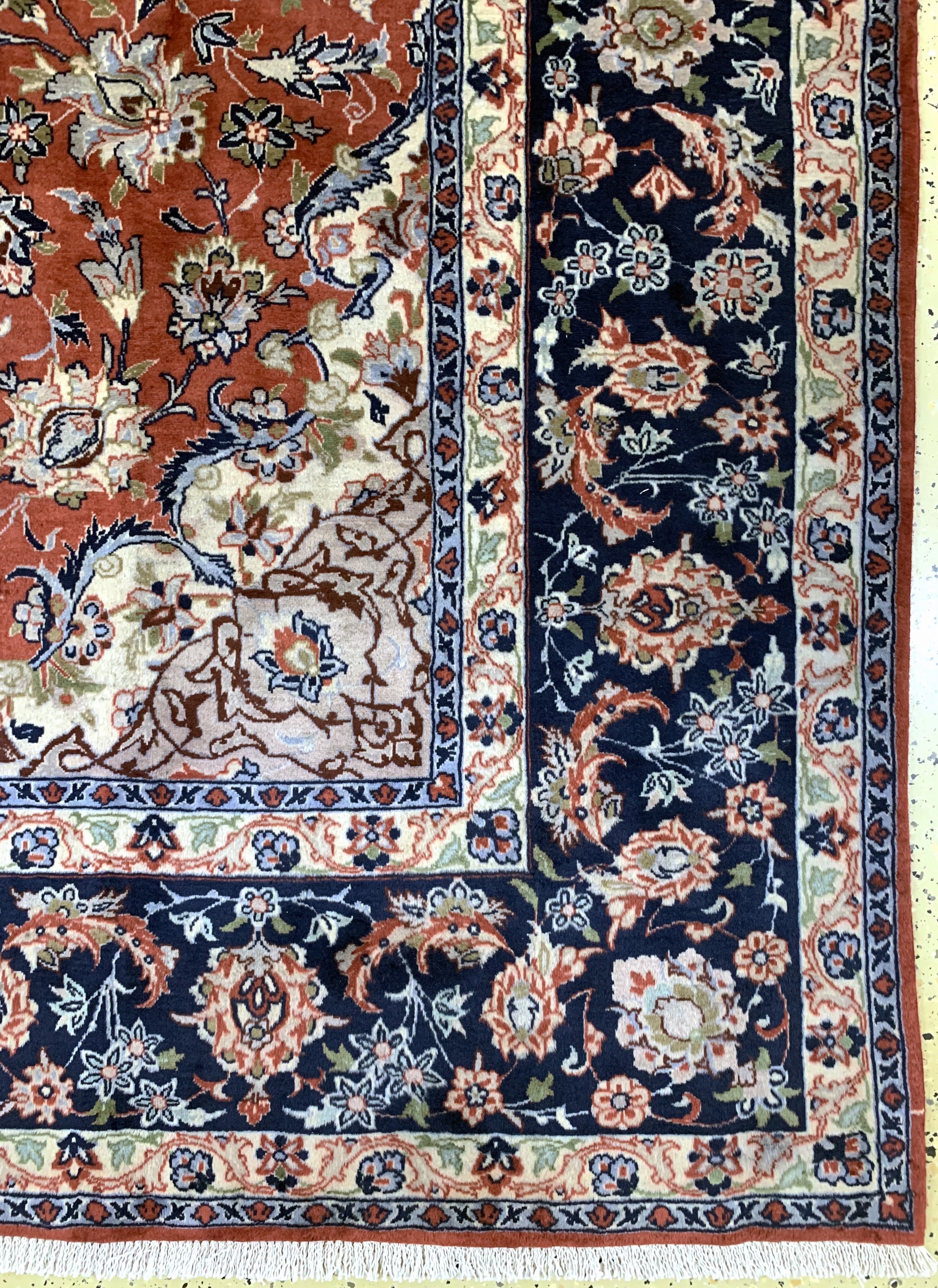 Detail a: Sarogh, Persien, Mitte 20.Jhd., Wolle auf Baumwolle, ca. 366 x 255 cm, EHZ: 2