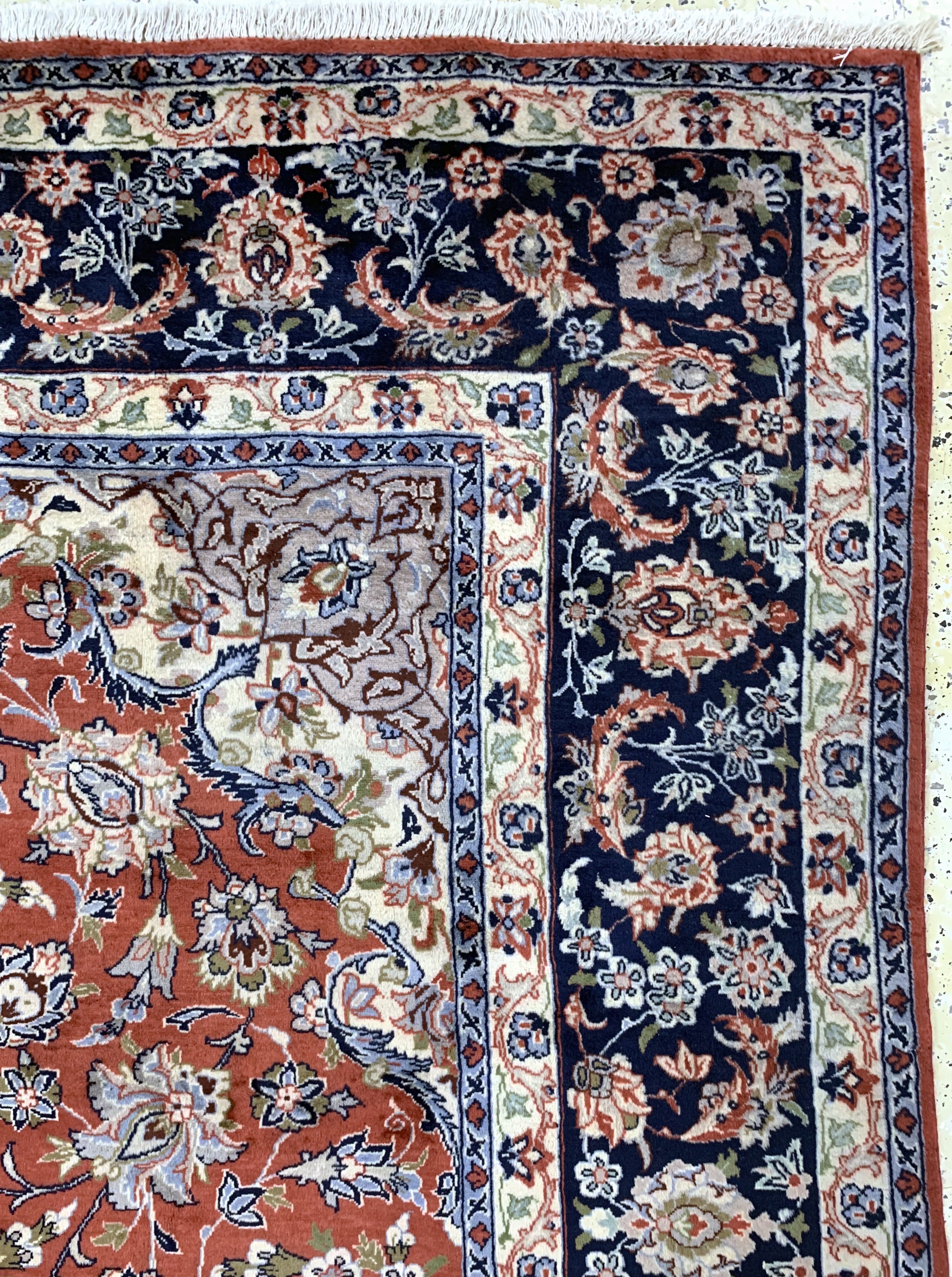 Detail e: Sarogh, Persien, Mitte 20.Jhd., Wolle auf Baumwolle, ca. 366 x 255 cm, EHZ: 2